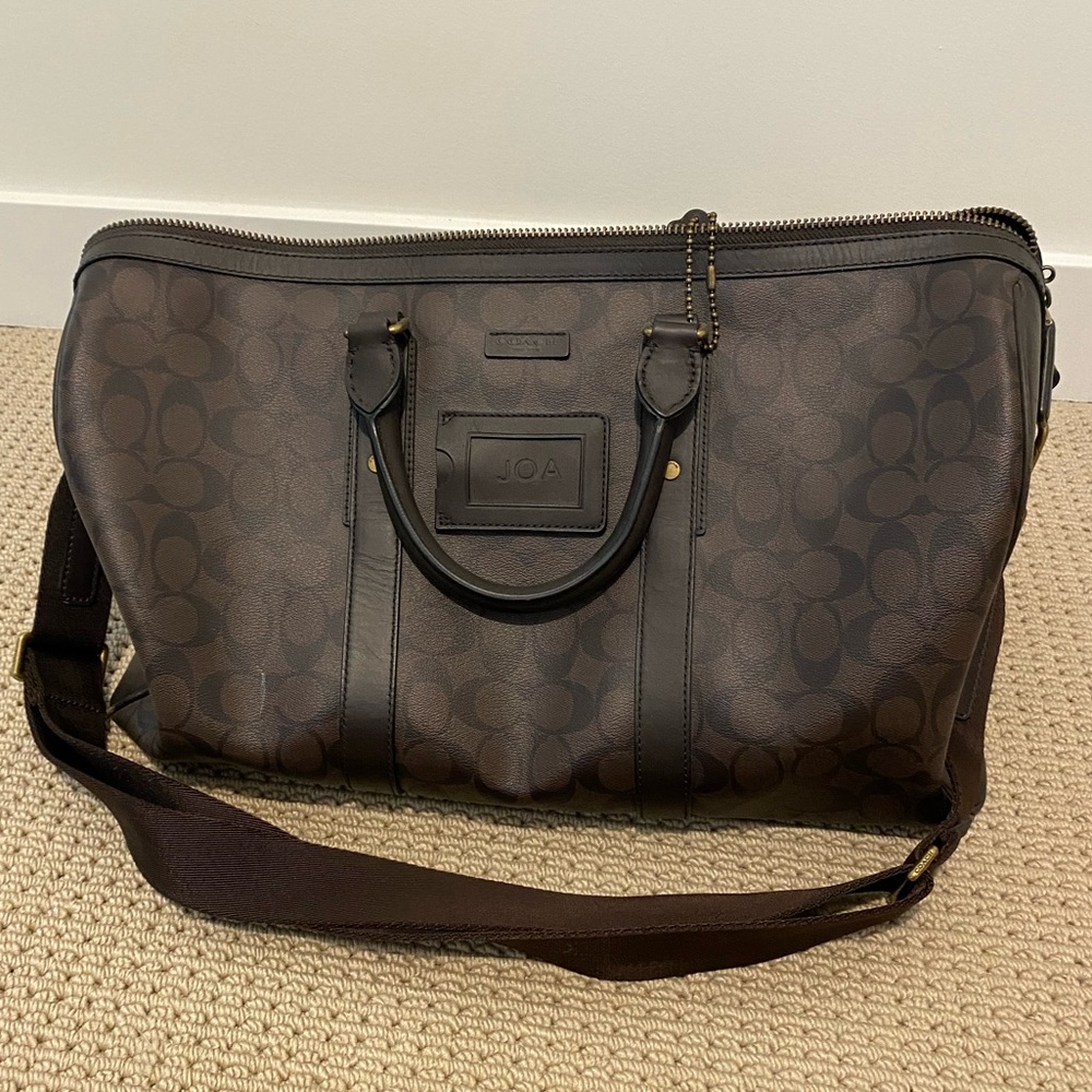 Coach duffle bag